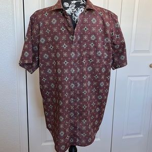 Billabong Men’s short-sleeve button-up, Size L